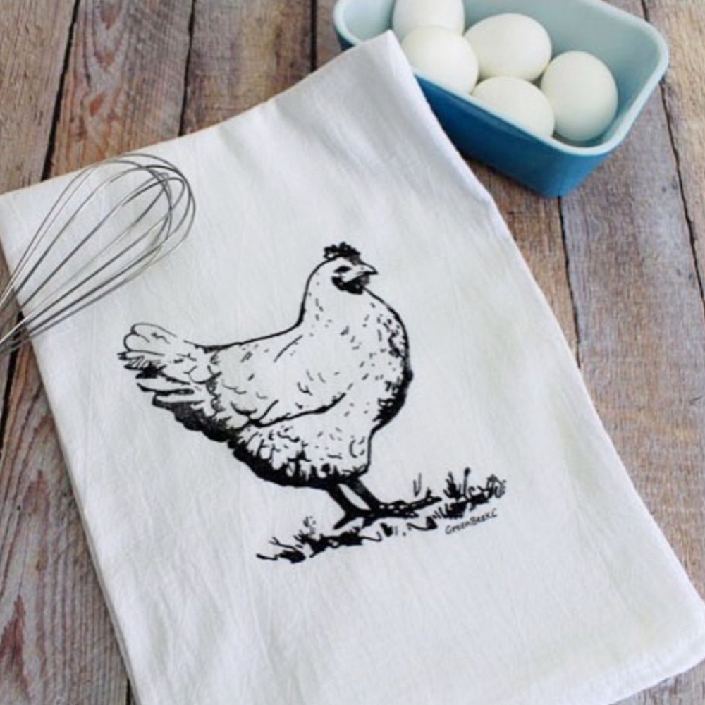 NEW Greenbee KC kitchen Towels Set Of 2 - Chicken